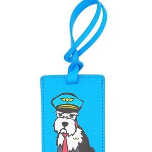 Host Pick! 🎉 Marc Tetro Blue Pilot Dog Luggage Tag